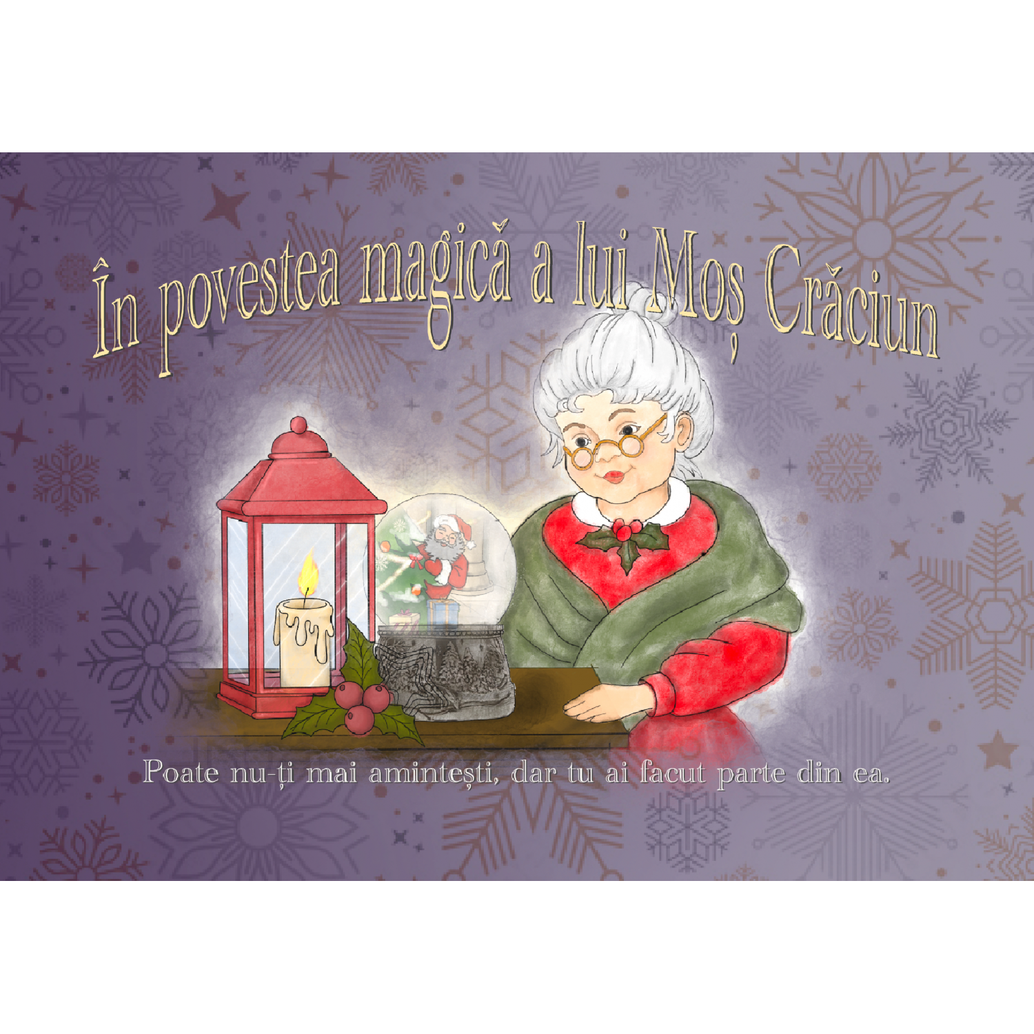 Carte personalizabila de Craciun (baieti)