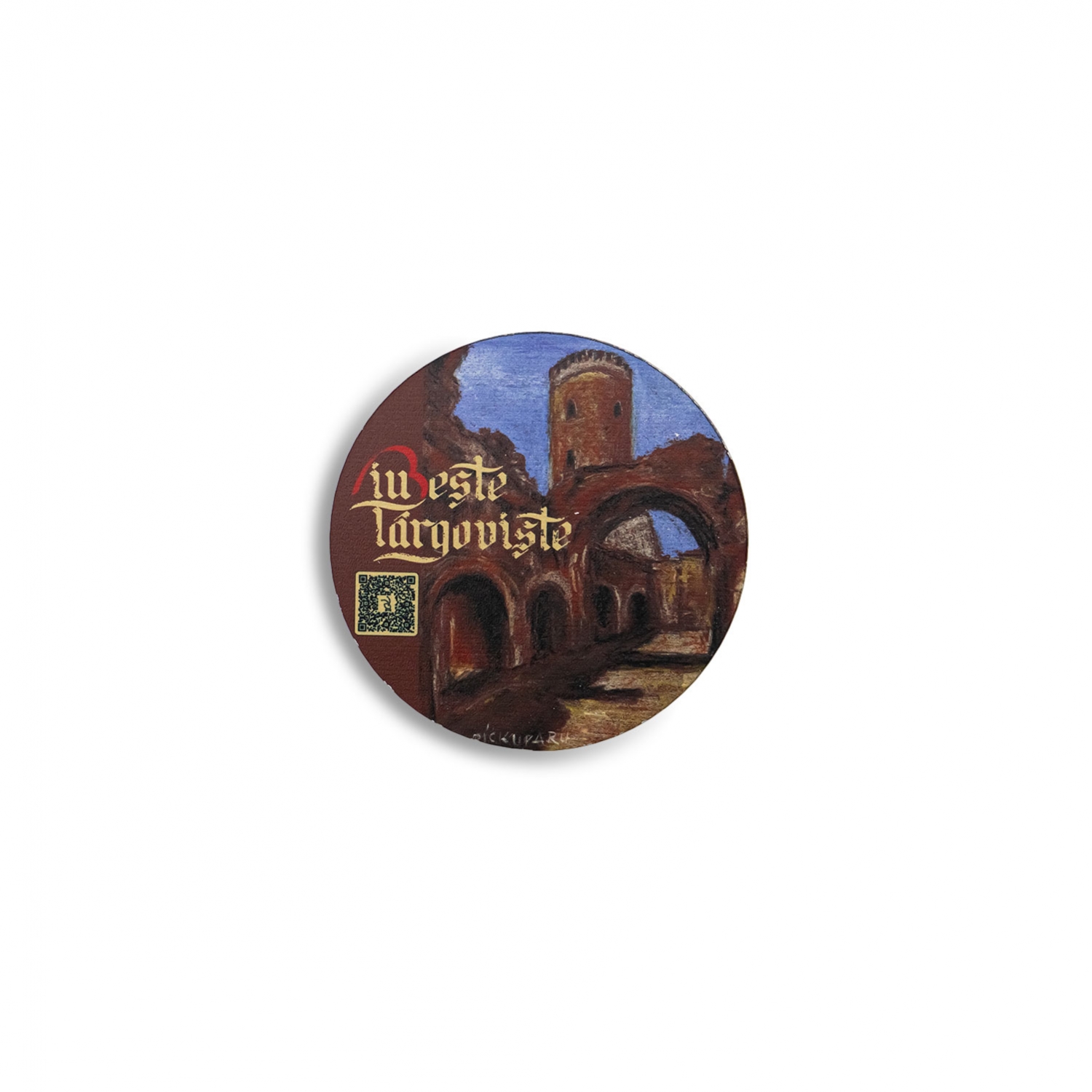 Magnet suvenir interactiv – Iubeste Targoviste 1