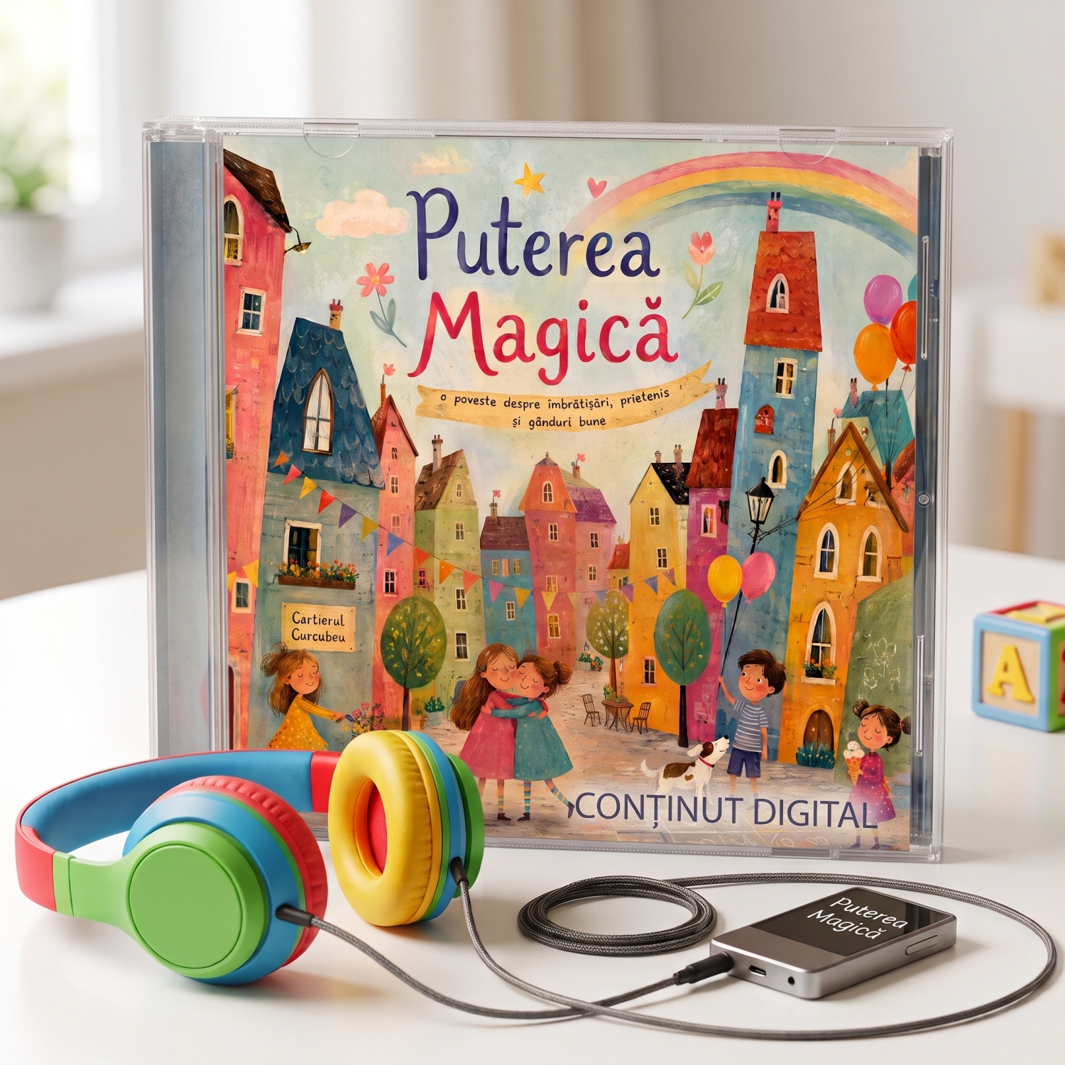 Poveste audio pentru copii „Puterea Magică” – poveste educativă despre empatie, prietenie și bunătate (conținut digital)